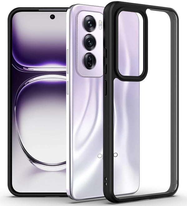 Oppo Reno 12 PRO Back Cover Case | Hybrid - Black