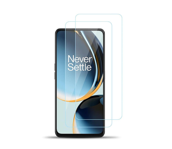 OnePlus Nord CE 3 Lite / Realme C55 / Realme Narzo N55 Tempered and Screen Protector Guard  GLaS HD - 2 Pack