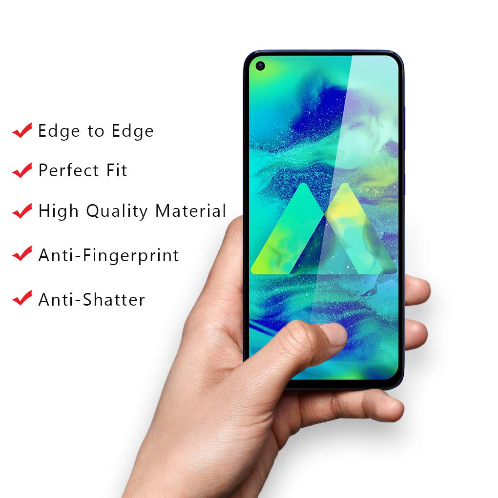 Samsung Galaxy M40 A60 Tempered Glass Screen Protector Guard GLaS