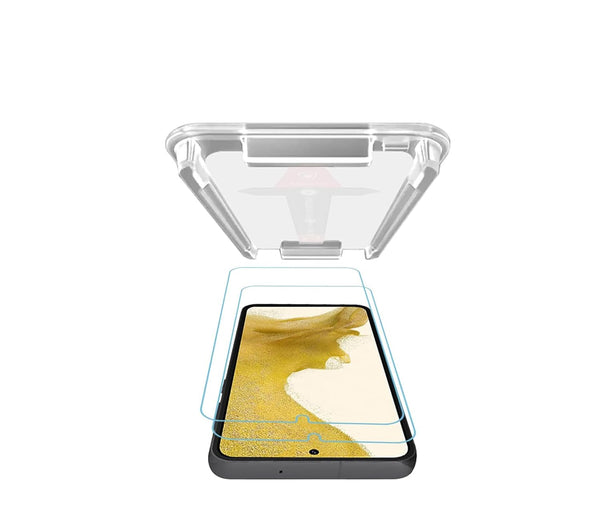 Galaxy S22 Tempered Glass Screen Protector Guard | Easy FIT - 2 Pack