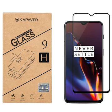 OnePlus 6T / OnePlus 7 Tempered Glass Screen Protector Guard | EDGE TO EDGE - 1 Pack