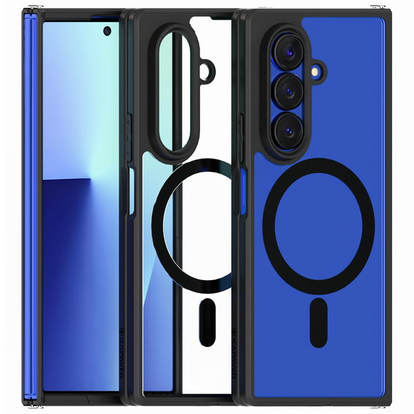 Samsung Galaxy Z Fold 7 Back Cover Case | Hybrid Mag-X - Black