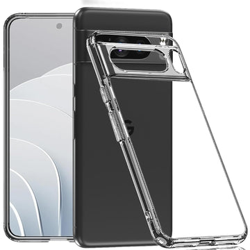 Google Pixel 8 Pro 5G Back Cover Case | Hybrid - Crystal Clear