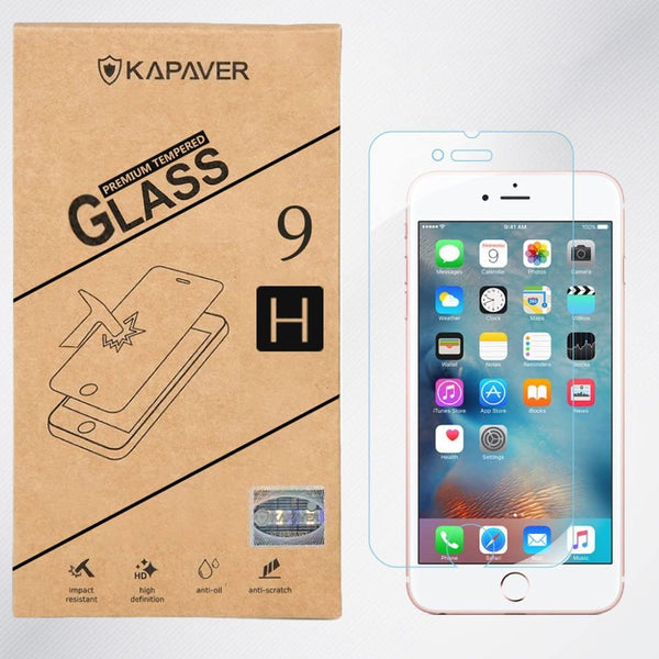 iPhone 6 / iPhone 6S Tempered Glass Screen Protector Guard | EDGE TO EDGE - 1 Pack