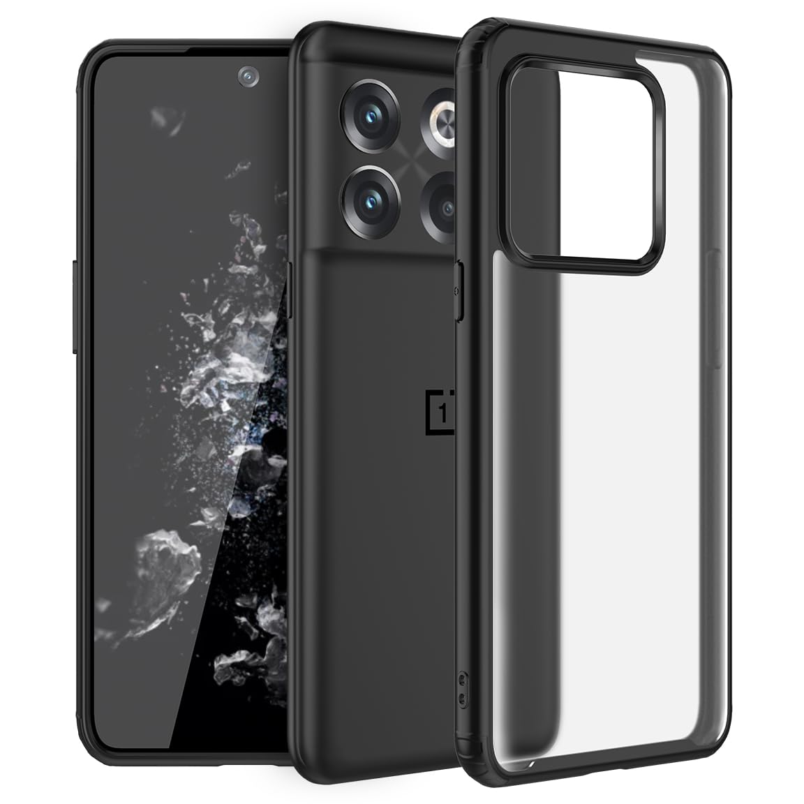 OnePlus 10T 5G Back Cover Case | Frosted - Hazy Black