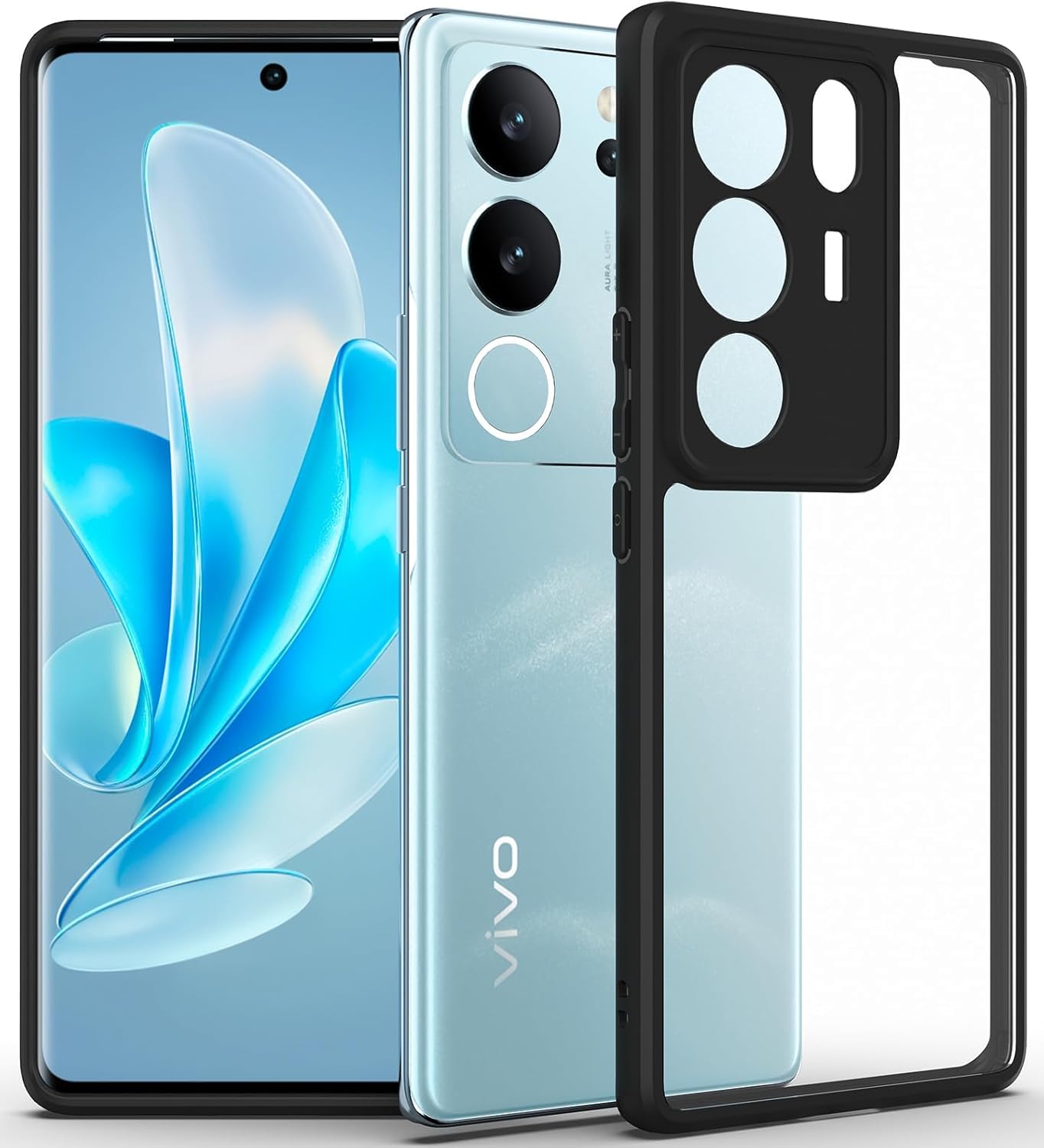 Vivo V29/V29 Pro 5G Back Cover Case | Hybrid - Black