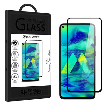 Samsung Galaxy M40 / A60 Tempered Glass Screen Protector Guard | GLaS - 1 Pack