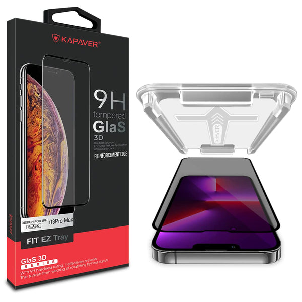 iPhone 13 / 13 Pro Tempered Glass Screen Protector Guard | Easy FIT - 1 Pack