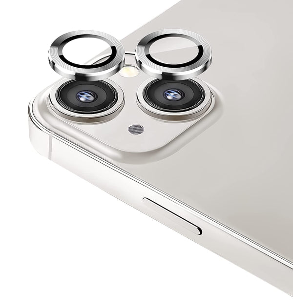 Camera Lens Protector for iPhone 14 / 14 Plus (Silver)