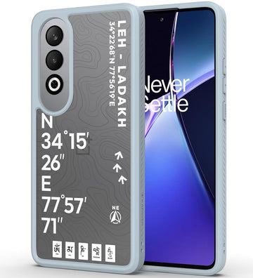 OnePlus Nord CE4 5G Back Cover Case | GPS Edition (Leh-Ladakh) Impulse - Gray