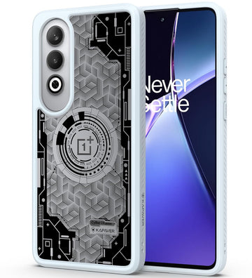 OnePlus Nord CE4 Back Cover Case | Impulse - Gray (Cyber-i Fusion)