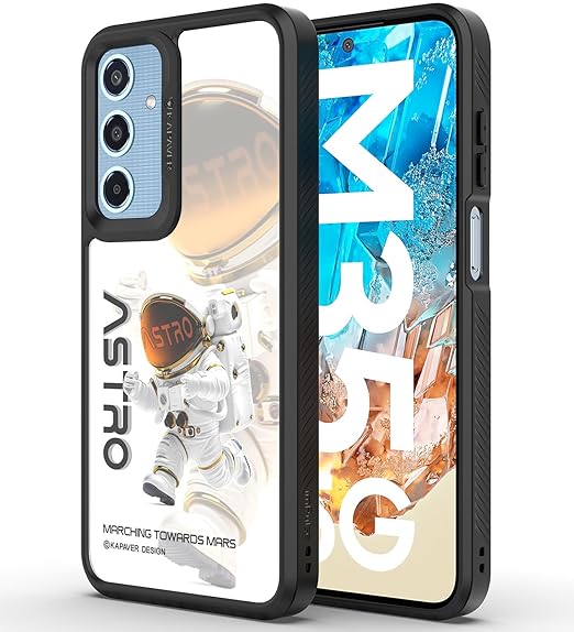 Samsung Galaxy M35 Back Cover Case | Astro-Black