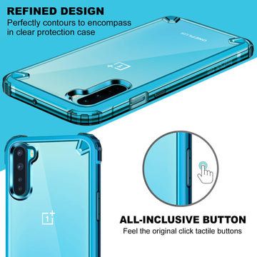 OnePlus Nord Back Cover Case | Impulse - Sea Blue