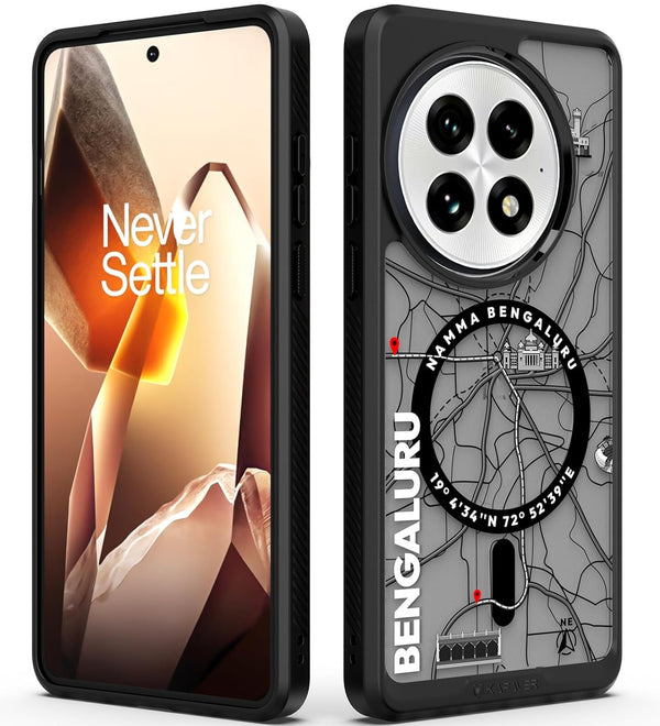 OnePlus 13 Back Cover Case | GPS Edition (Bangalore) Mag X - Black