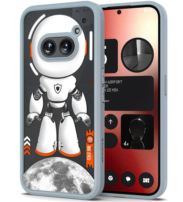 Nothing Phone 2a / 2a Plus 5G Back Cover Case | Impulse (Astro Big Eyes) - Gray