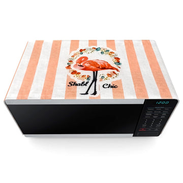 Microwave/Oven Top Cotton Cover (FABKUC) | Flamingo