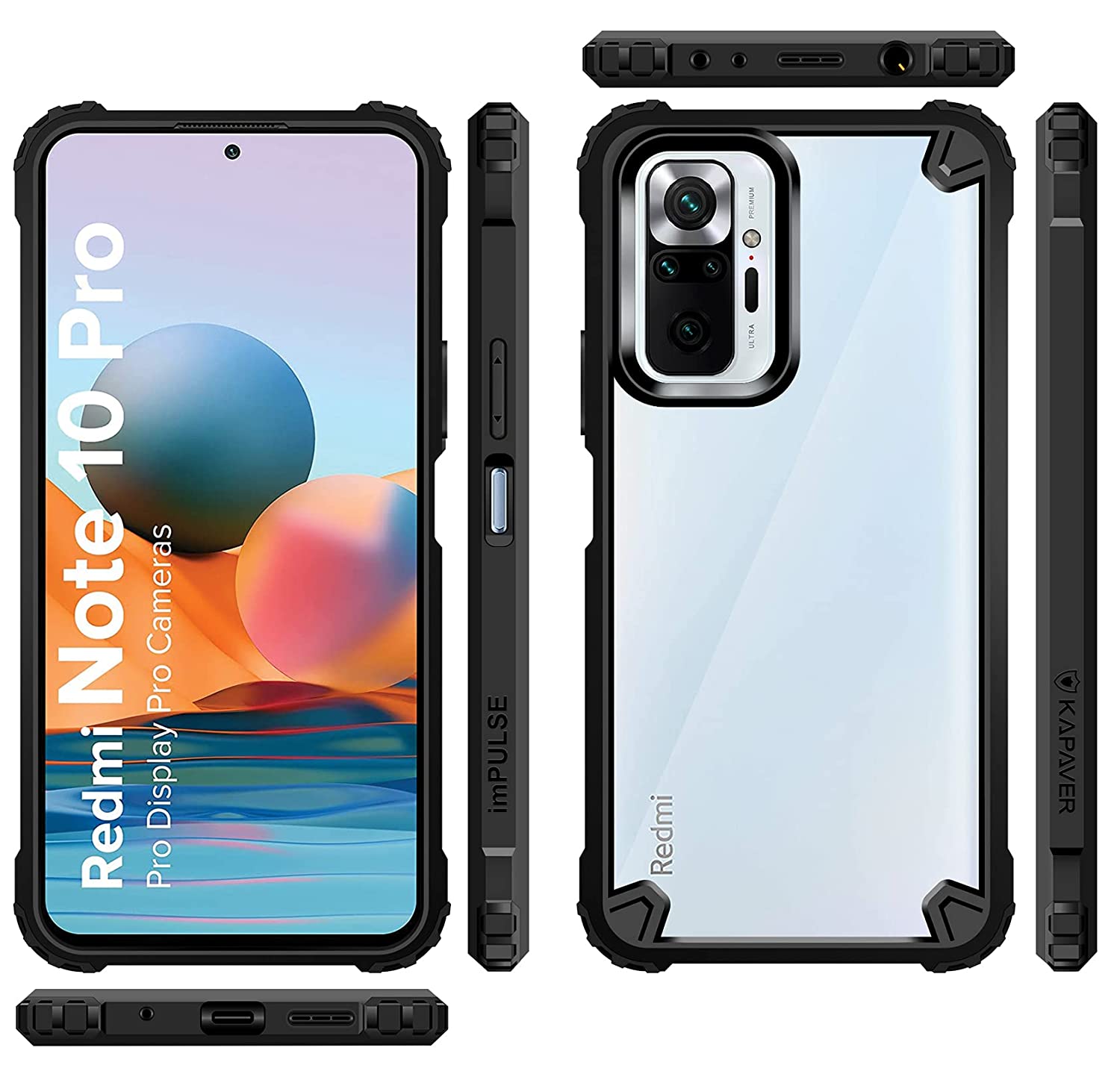 Redmi Note 10 Pro Redmi Note 10 Pro Max Back Cover Case Impulse Redmi Note 10 Pro Redmi Note 10 Pro Max Back Cover Case Impulse