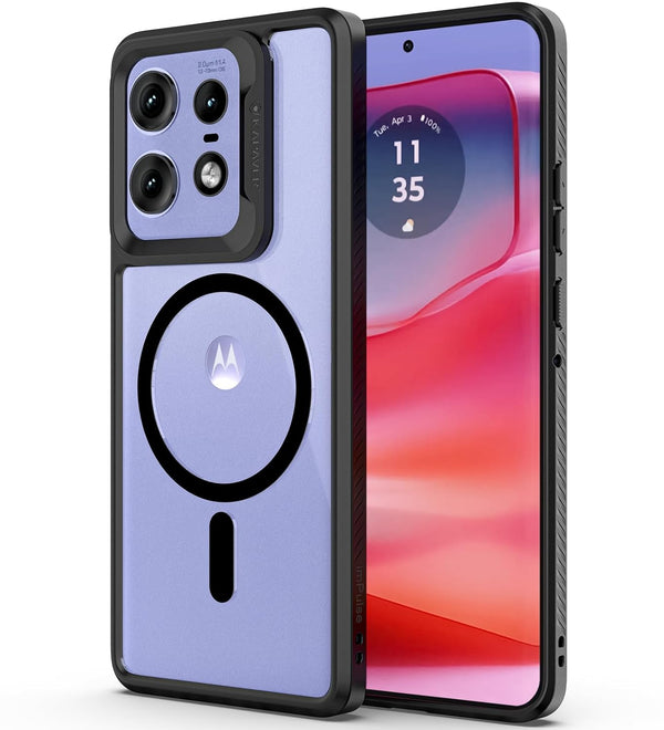 Moto Edge 50 Pro Back Cover Case | Mag X - Black