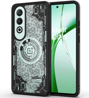 OnePlus Nord CE4 Back Cover Case | Impulse - Black (Cyber-i Fusion)