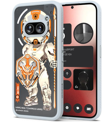 Nothing Phone 2a / 2a Plus 5G Back Cover Case | Impulse (Astro Warrior) - Gray