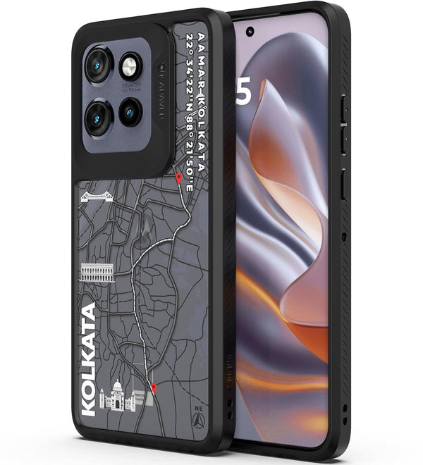 Moto Edge 50 Neo Back Cover Case | GPS Edition (Kolkata) Impulse - Black