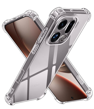 Oppo Find X9 Pro Back Cover Case | Essential - Bumper Clear