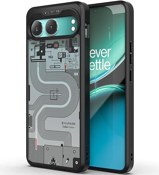 OnePlus Nord 4 Back Cover Case | Impulse - CyBer-i Edition - Black (01)