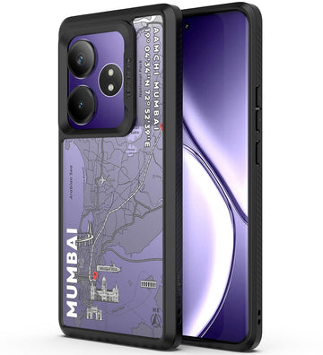 Realme GT 6 / GT 6T Back Cover Case | GPS Edition (Mumbai) Impulse - Black