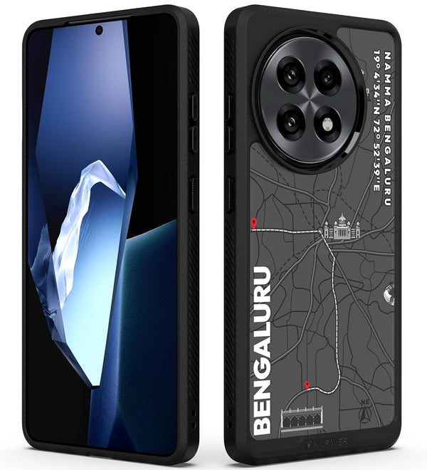 OnePlus 13R Back Cover Case | GPS Edition (Bangalore) Impulse - Black