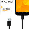 KAPAVER Micro USB Cable For Charging & Sync Data to Android SmartPhones 1 meter