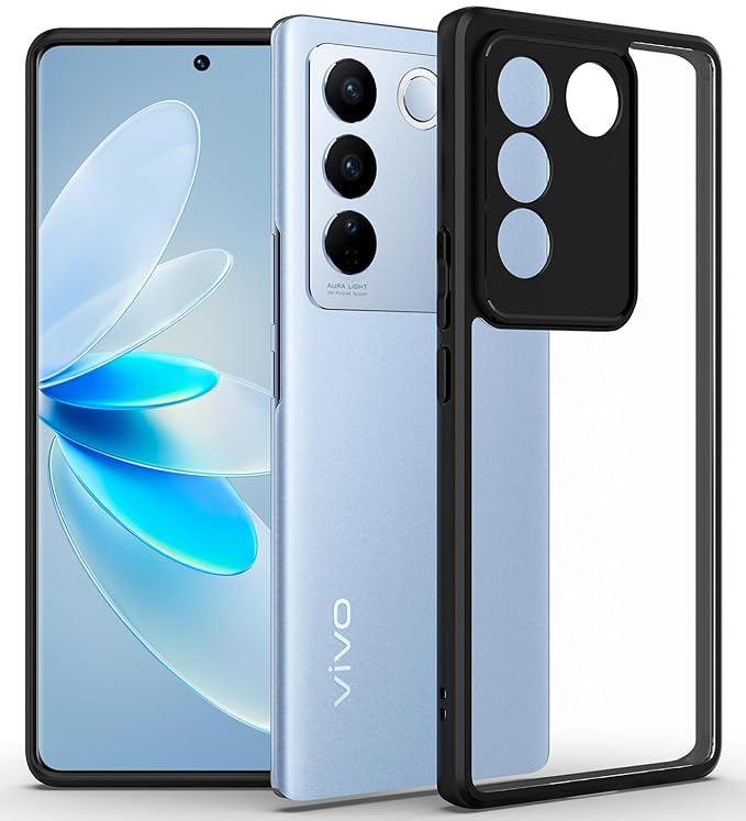 Vivo V27 / V27 Pro Back Cover Case | Hybrid - Clear