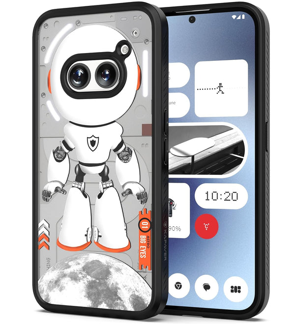Nothing Phone 2a / 2a Plus 5G Back Cover Case | Impulse (Astro Big Eyes) - Black
