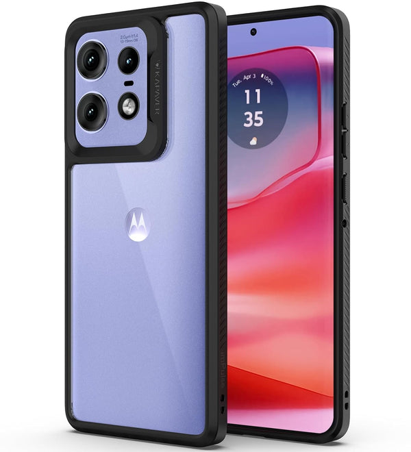 Moto Edge 50 Pro Back Cover Case | Impulse - Black