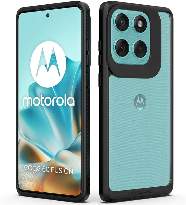 Motorola Edge 60 Fusion Back Cover Case | Impulse - Black