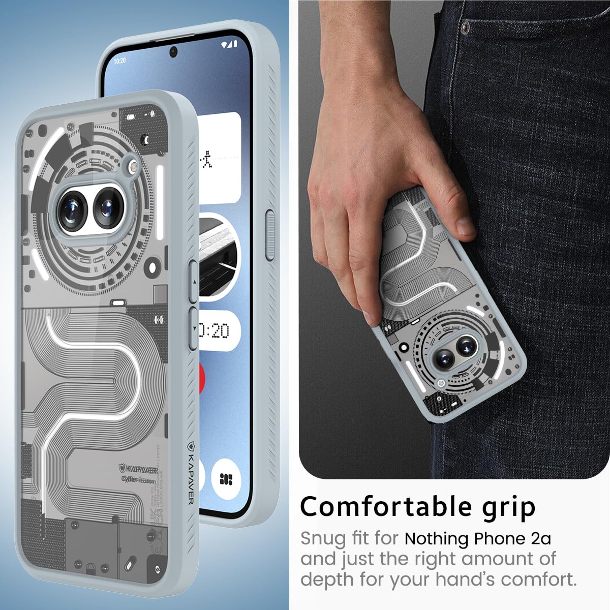 Nothing Case Best Nothing Phone 2a / 2a Plus 5G Back Cover Case | CyBer-i Edition ...