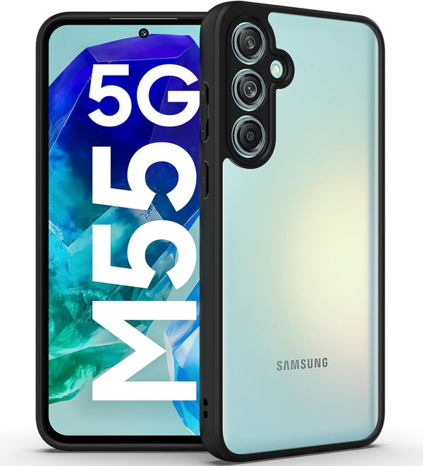 Samsung Galaxy M55 / M55S / F55 Back Cover Case | Hybrid - Clear
