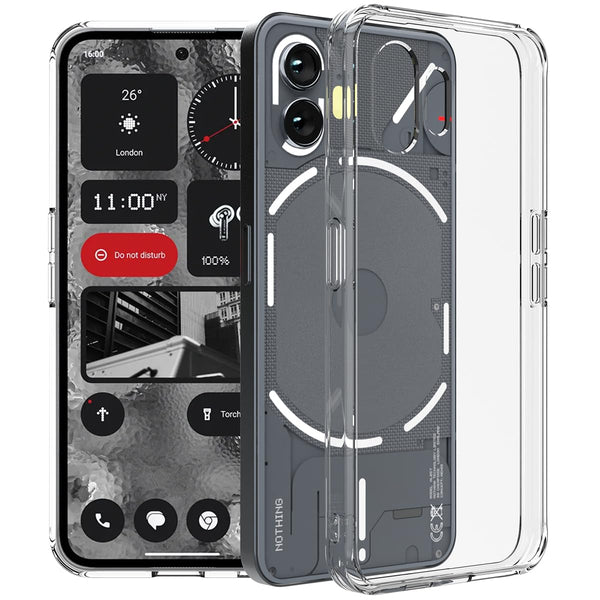 Nothing Phone 2 (FOSO) Back Cover Case | Hybrid - Clear