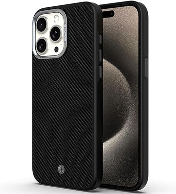 iPhone 15 Pro Max Back Cover Case | Elektro Armor - Black