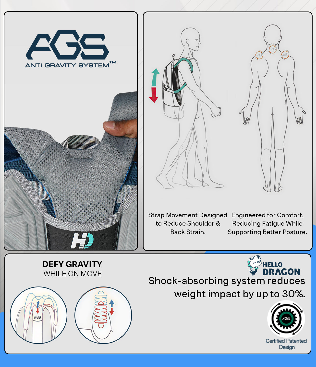 AGS school bag