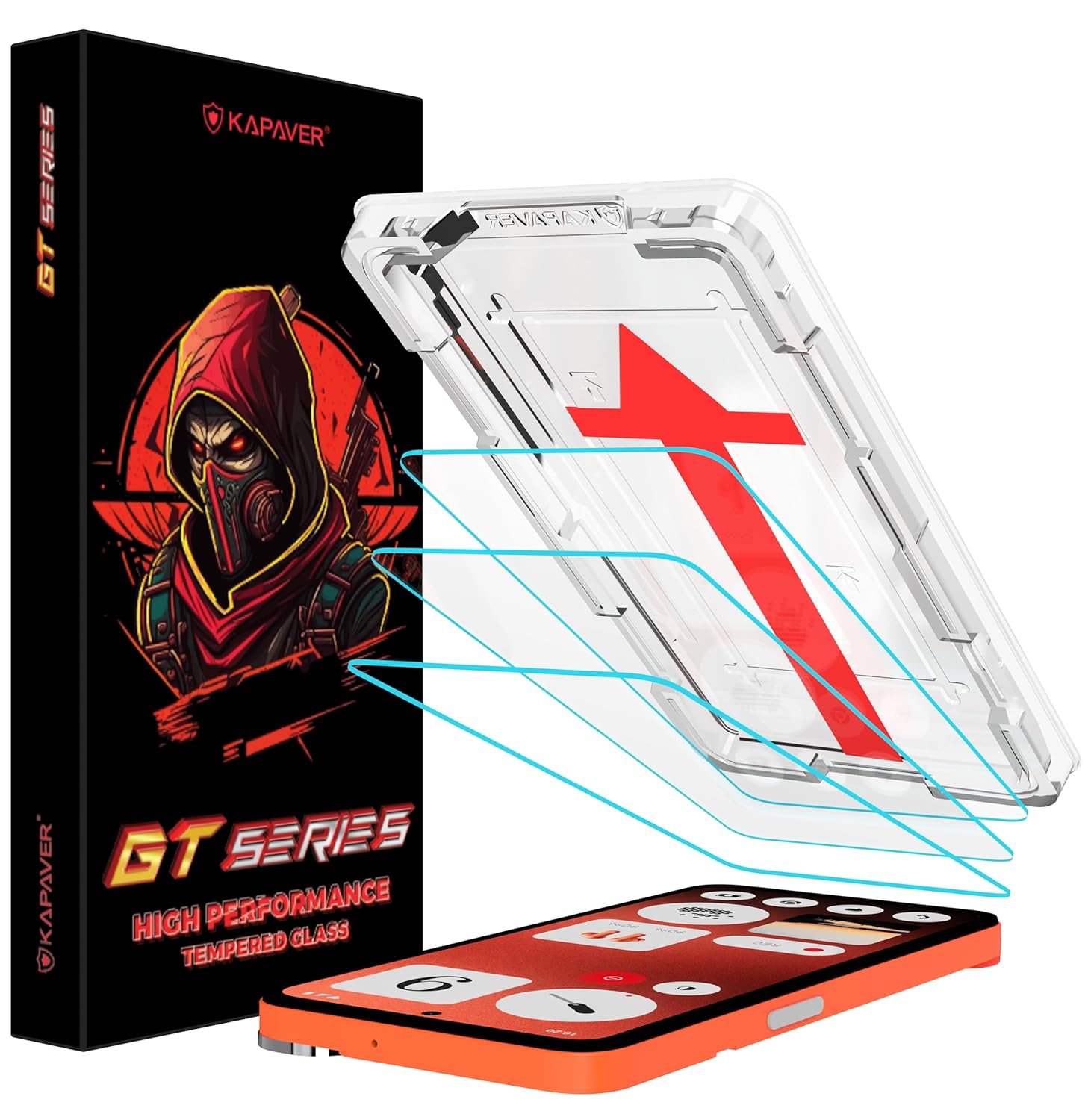CMF Phone 1 - [EasyDo] Tempered Glass Screen Protector Guard | Glass HD - (3 Pack)