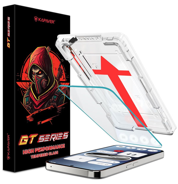 Nothing Phone 2A Plus / 2A Tempered Glass Screen Protector Guard | Glass HD - 1 Pack (with 1 EasyDo Applicator)