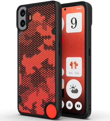 Cmf Phone Case CMF Phone By Nothing Back Cover Case Impulse Black (Honeycomb) Cmf Phone Case CMF Phone By Nothing Back Cover Case Impulse Black (Honeycomb)