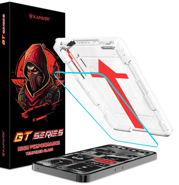 Nothing Phone 2 Tempered Glass Screen Protector Guard | Glass HD - 1 Pack (with 1 EasyDo Applicator)