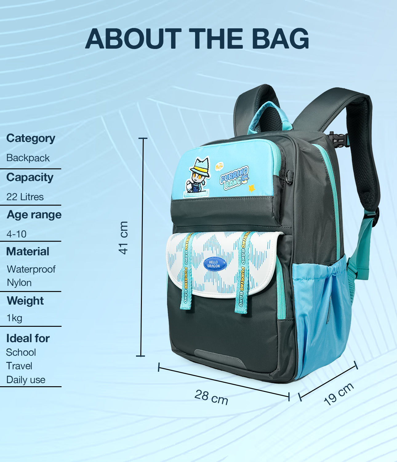School bag or kids