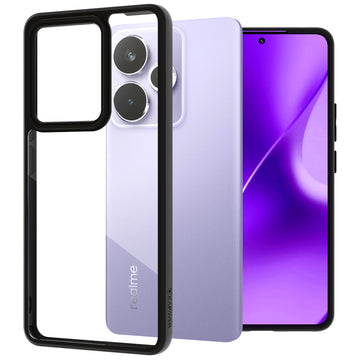 Realme 15 / 15 Pro Back Cover Case | Hybrid - Black