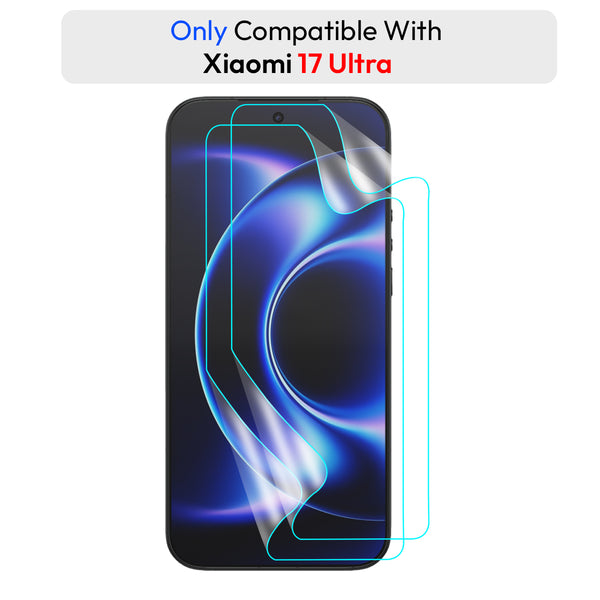 Xiaomi 17 Ultra Screen Protector Guard [Clear] | Easy Do Film - 2 Pack [NOT TEMPERED GLASS]