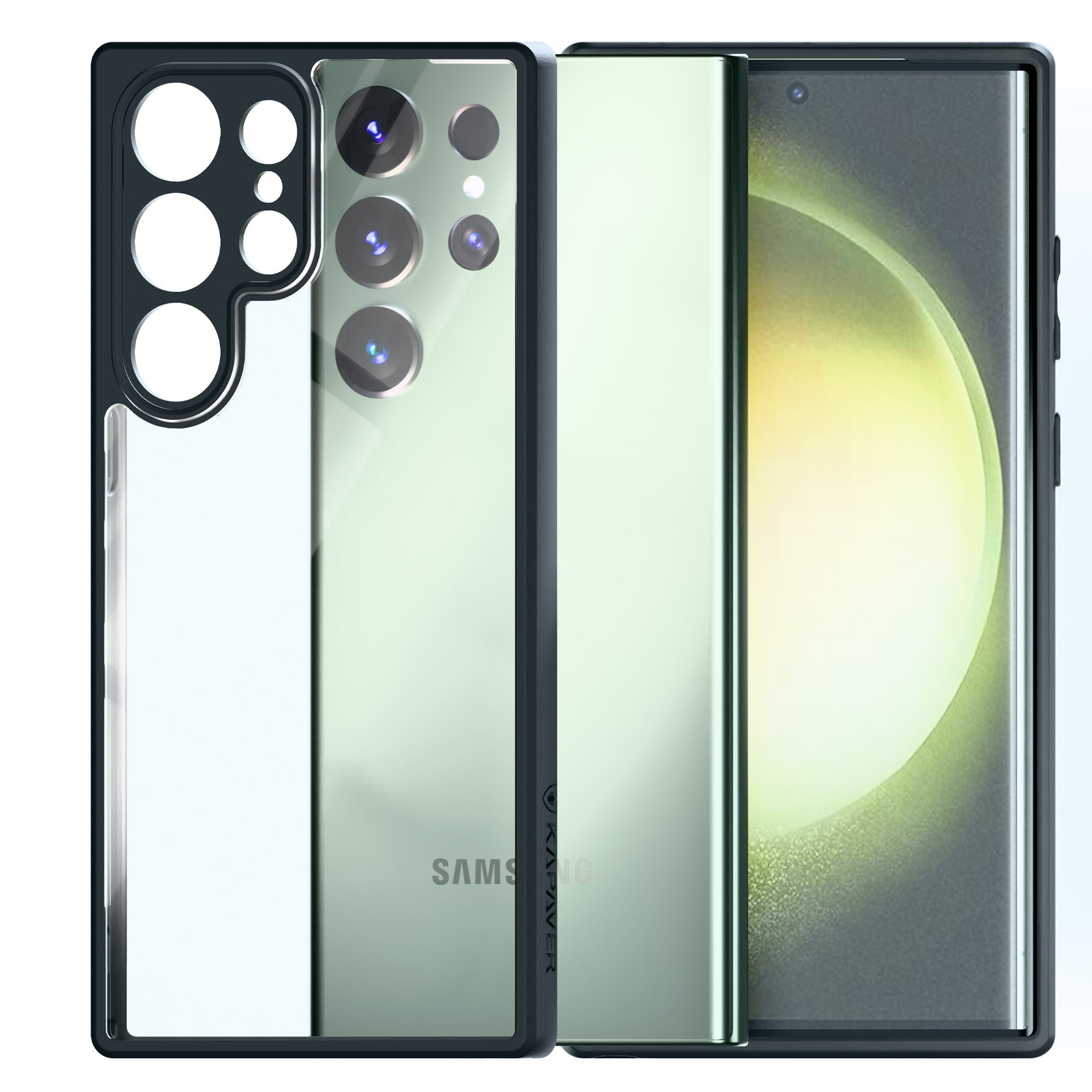 Samsung Galaxy S23 Ultra Back Cover Case | Hybrid - Black