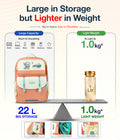 Lightweight kids school backpack