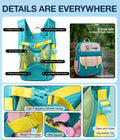Lightweight AGS backpack for ages 4–7 with organized storage pockets