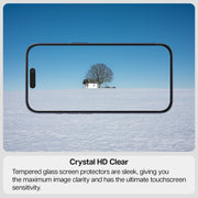 iPhone 17 Pro Easy DO Tempered Glass Screen Protector Guard | GT Series (Clear) - 3 Pack